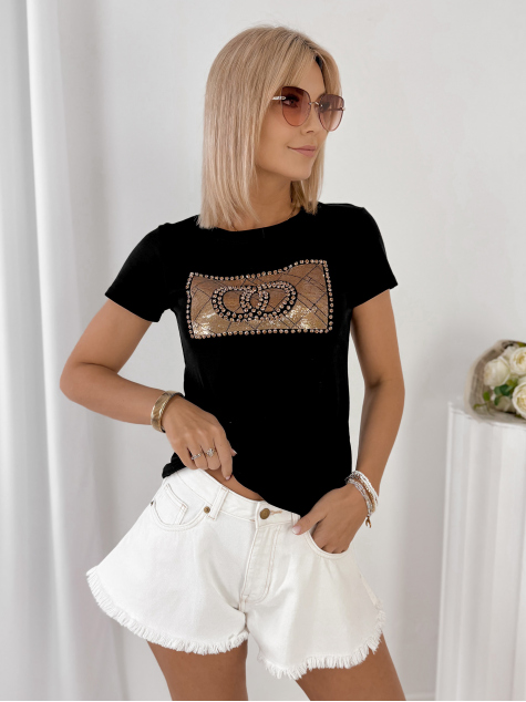 BLUZKA RONYA CZARNA