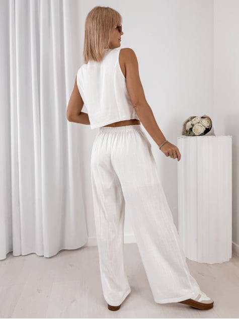 KOMPLET AMELISE BIAŁY