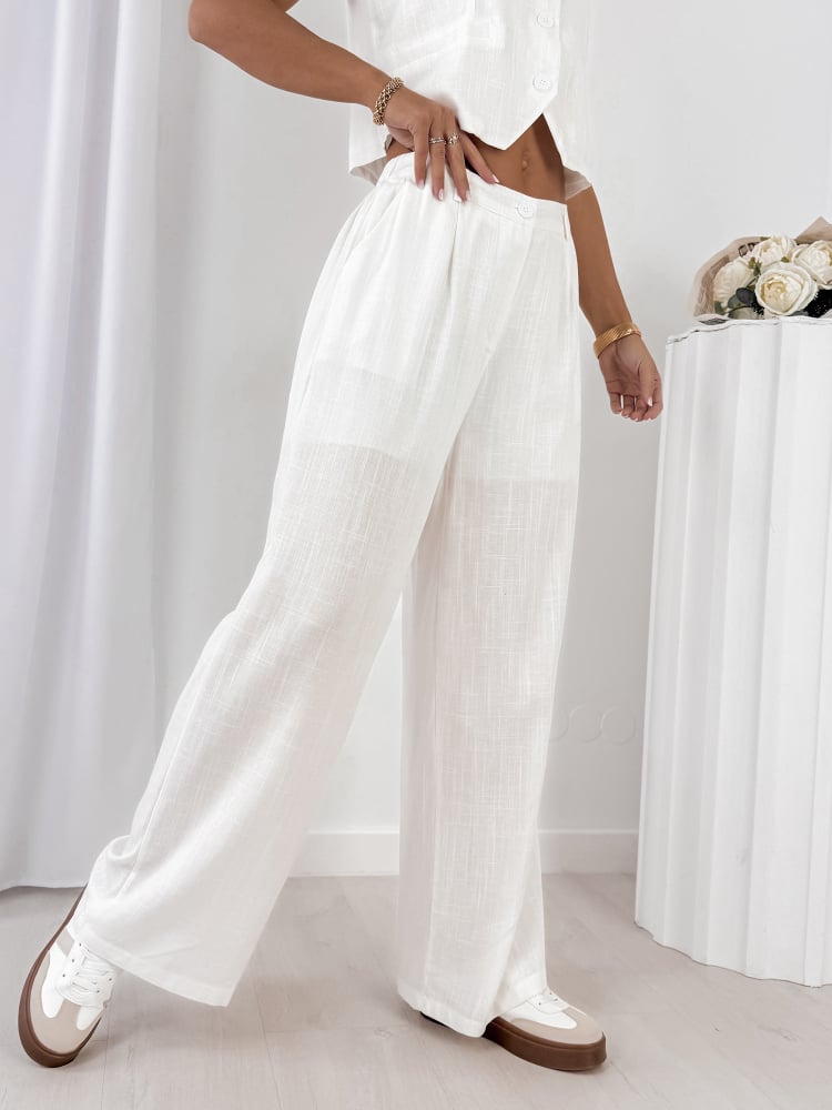 KOMPLET AMELISE BIAŁY