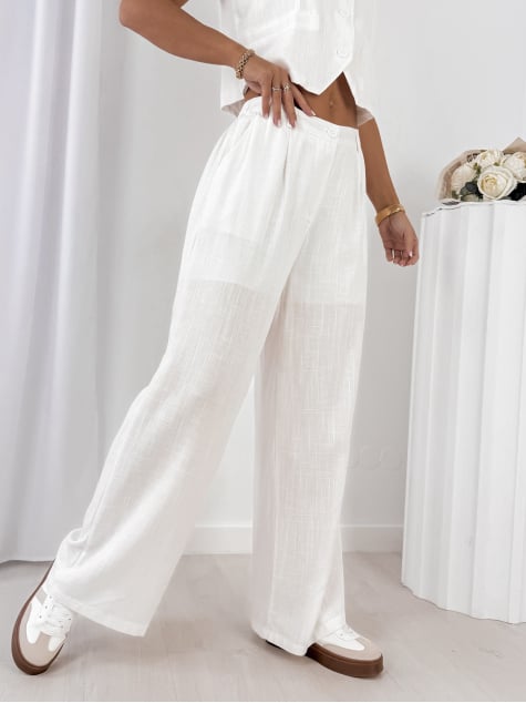 KOMPLET AMELISE BIAŁY