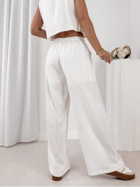 KOMPLET AMELISE BIAŁY