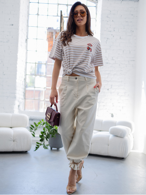 BLUZKA CERISES BEŻOWA