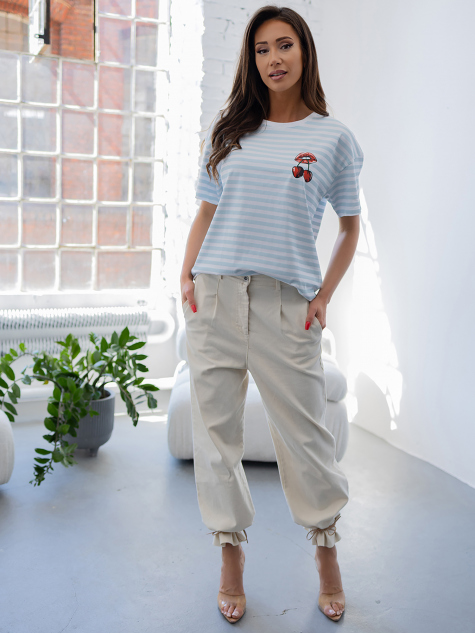 BLUZKA CERISES MIĘTOWA