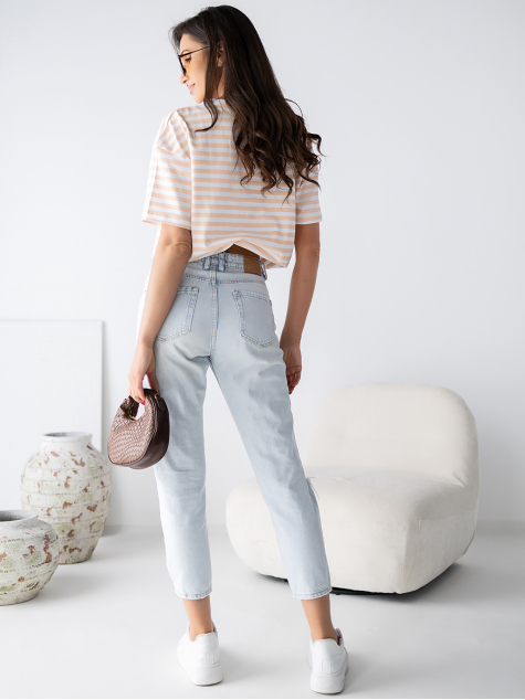 BLUZKA CERISES BRZOSKWINIOWA