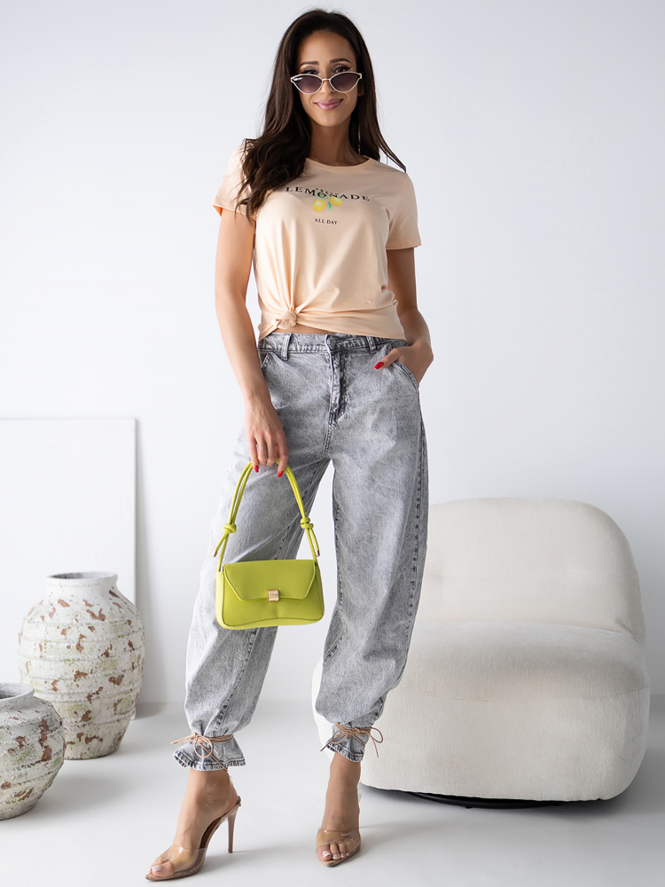 BLUZKA EMARIA BRZOSKWINIOWA