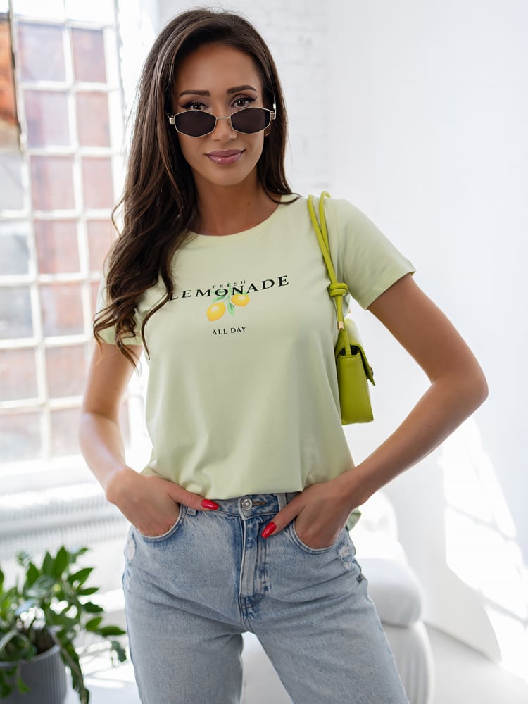 BLUZKA EMARIA LIMONKOWA