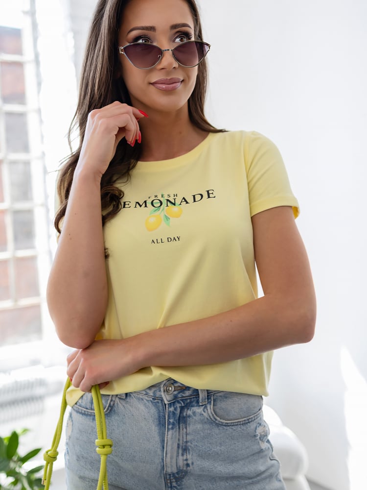 BLUZKA EMARIA ŻÓŁTA