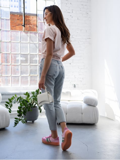 BLUZKA ELISORA PUDROWY RÓŻ