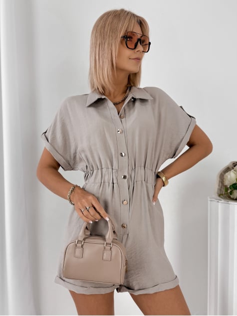 KOMBINEZON OMAKIA CIEMNOBEŻOWY