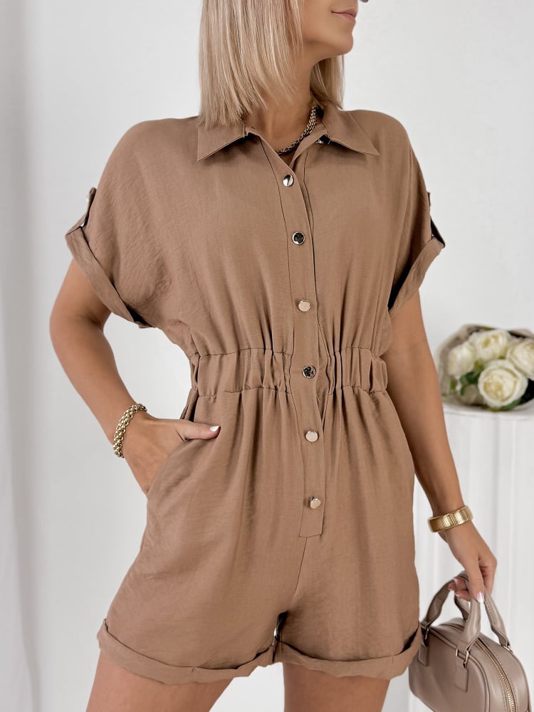 KOMBINEZON OMAKIA KARMELOWY