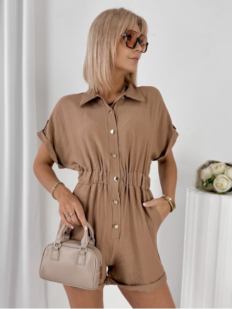 KOMBINEZON OMAKIA KARMELOWY