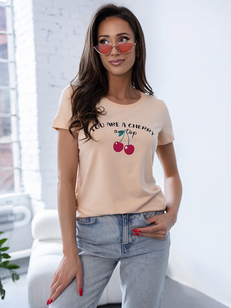 BLUZKA ZENARA BRZOSKWINIOWA