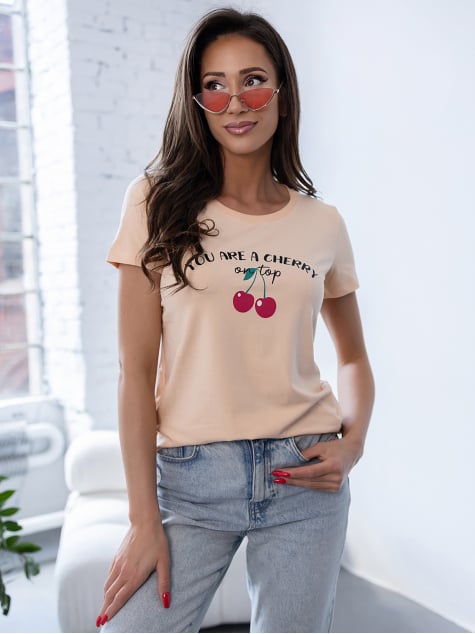 BLUZKA ZENARA BRZOSKWINIOWA