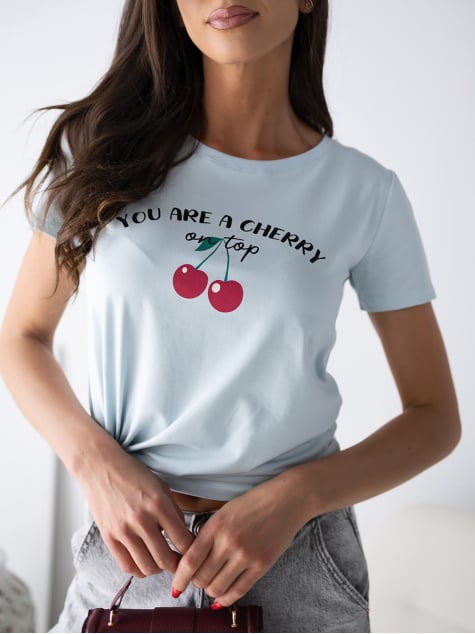 BLUZKA ZENARA BŁĘKITNA