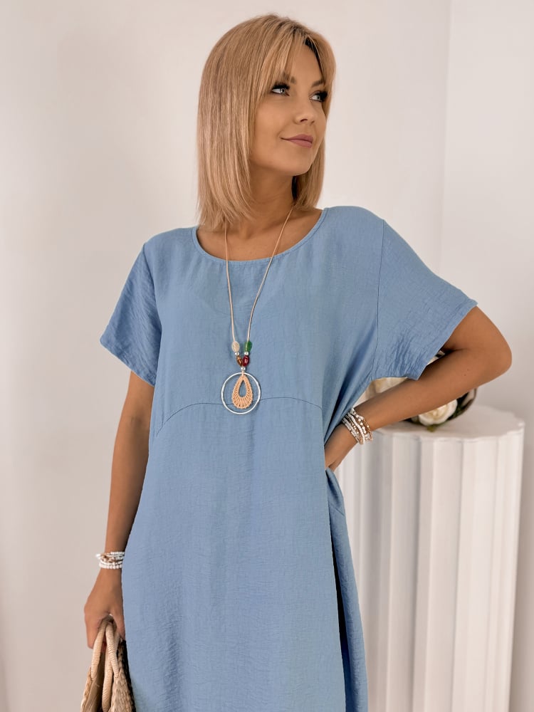 SUKIENKA TANIRA NIEBIESKA