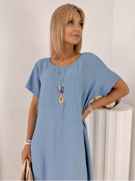 SUKIENKA TANIRA NIEBIESKA