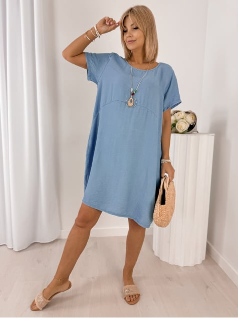 SUKIENKA TANIRA NIEBIESKA