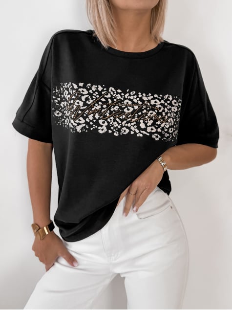 BLUZKA WINTERTIME CZARNA