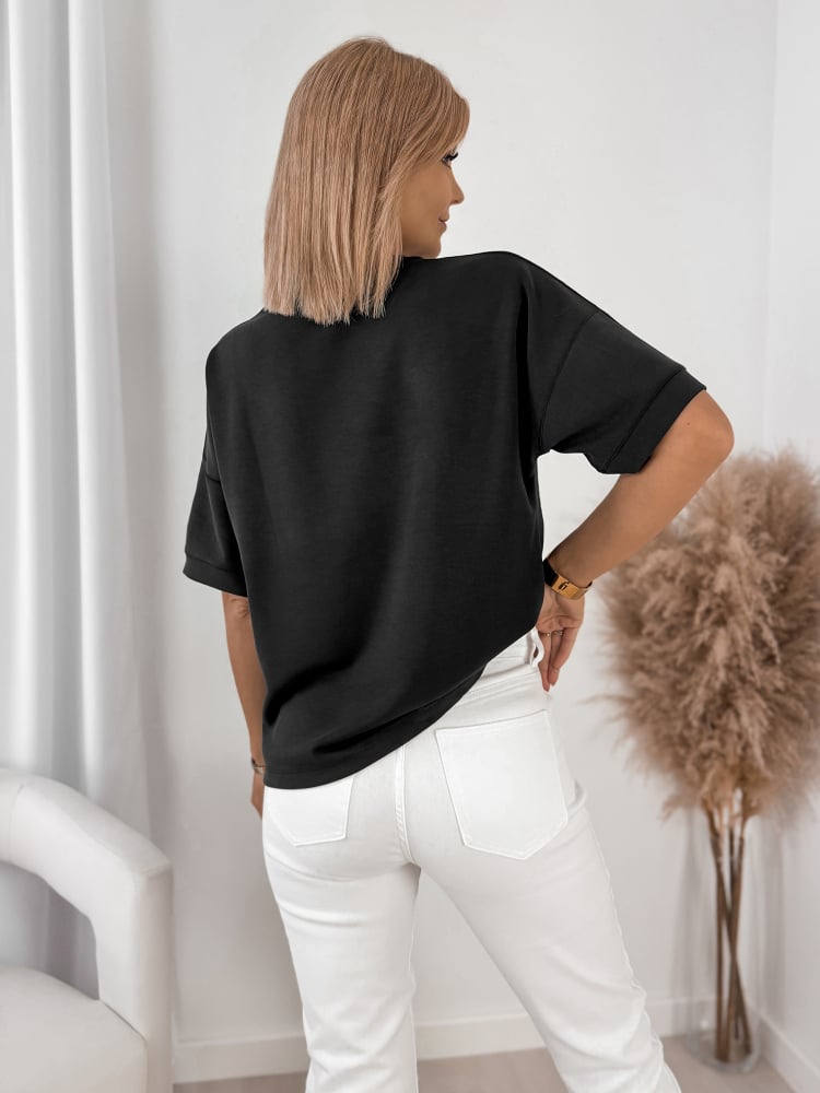 BLUZKA WINTERTIME CZARNA