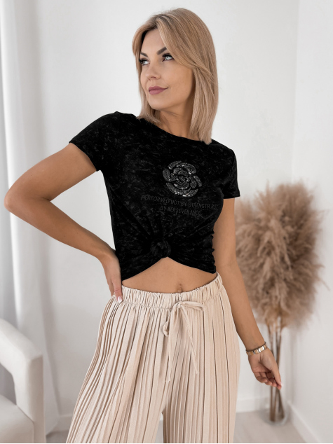BLUZKA SOLANA CZARNA