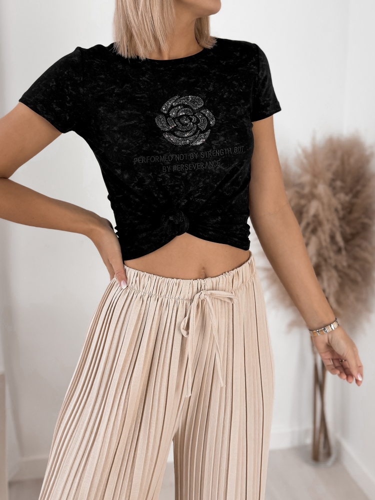 BLUZKA SOLANA CZARNA