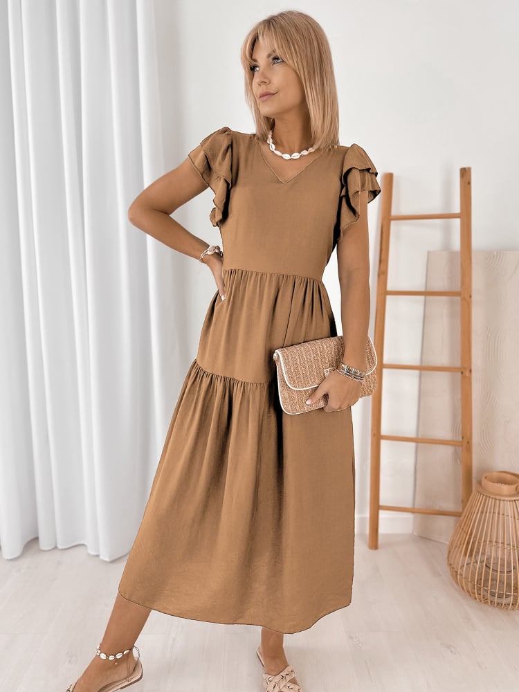 SUKIENKA ISKARA KARMELOWA