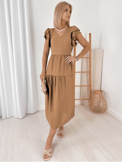 SUKIENKA ISKARA KARMELOWA