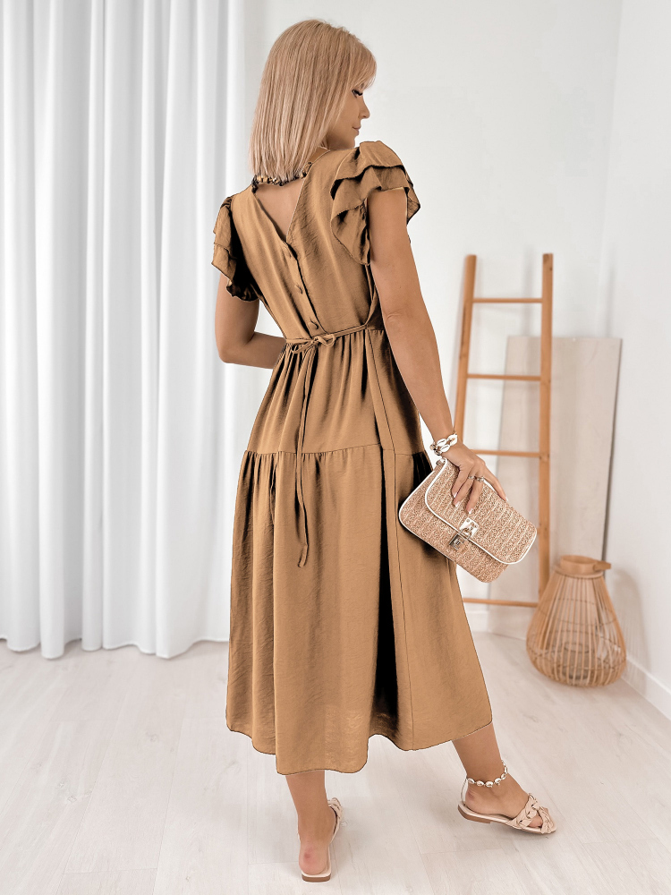 SUKIENKA ISKARA KARMELOWA