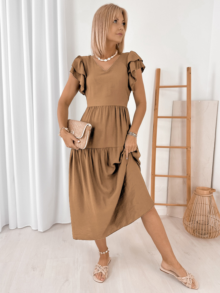 SUKIENKA ISKARA KARMELOWA