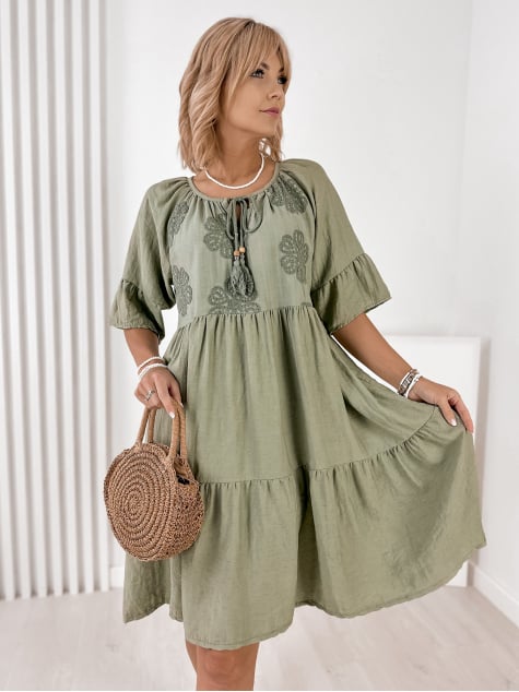 SUKIENKA ARIZENA KHAKI