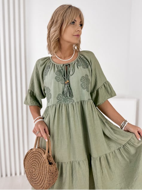 SUKIENKA ARIZENA KHAKI