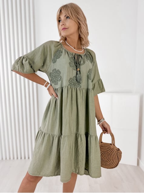 SUKIENKA ARIZENA KHAKI