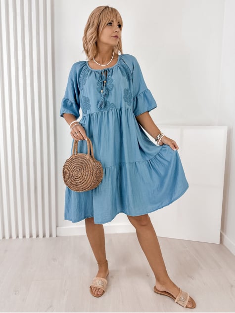 SUKIENKA ARIZENA NIEBIESKA