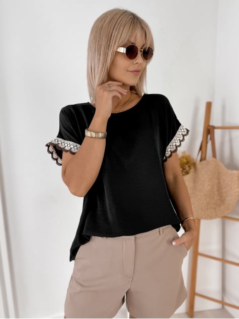 BLUZKA GENUA CZARNA
