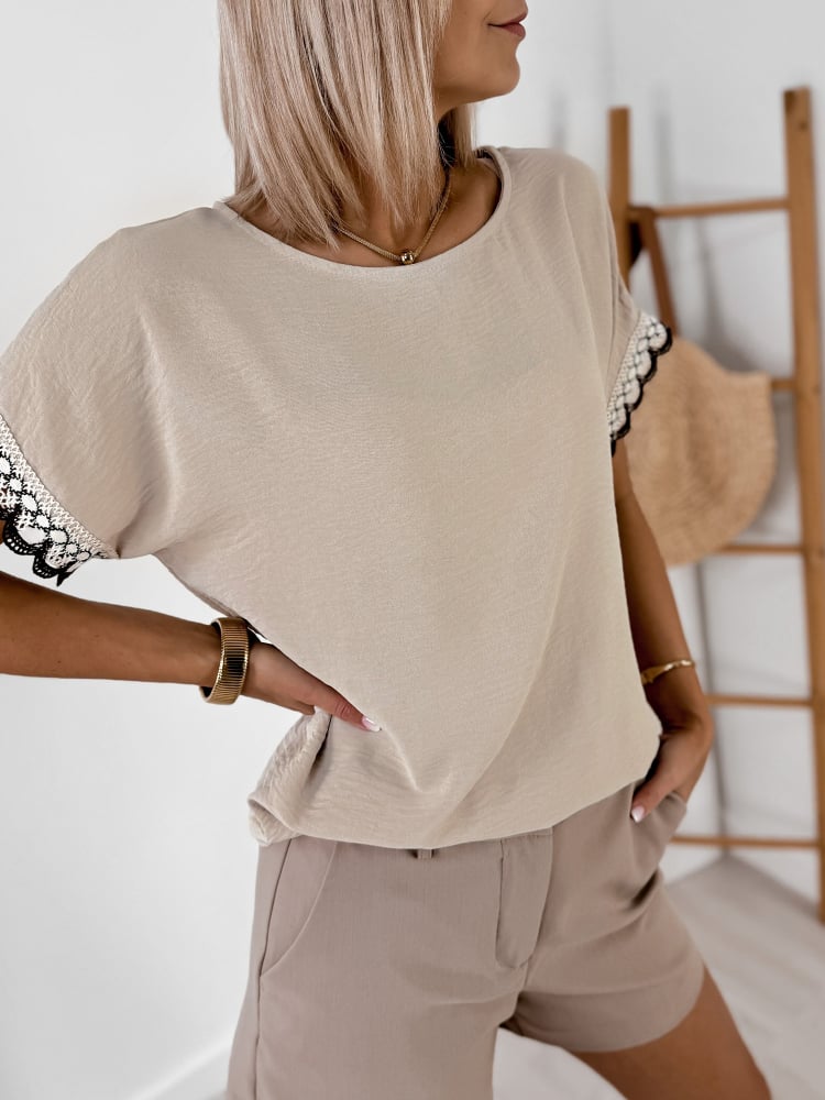 BLUZKA GENUA BEŻOWA