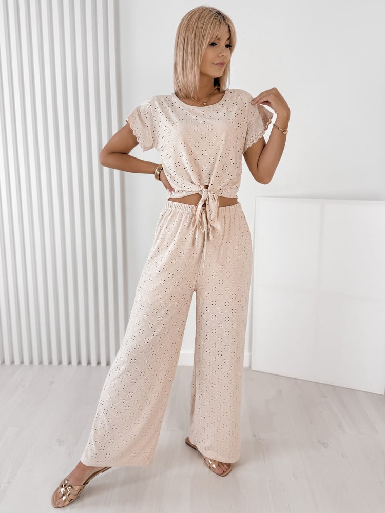 BLUZKA CAROLISSA BEŻOWA