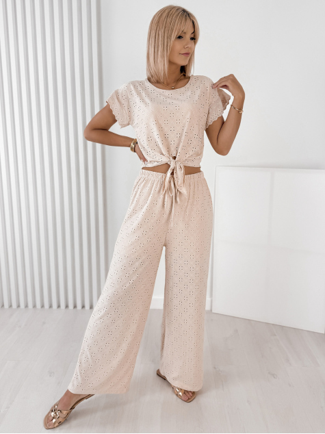 BLUZKA CAROLISSA BEŻOWA