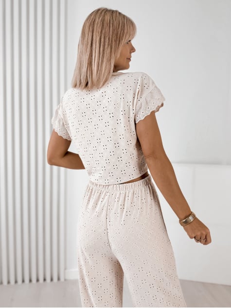 BLUZKA CAROLISSA BEŻOWA