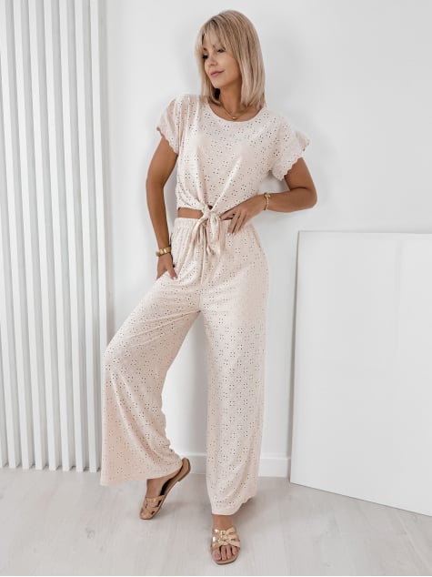 BLUZKA CAROLISSA BEŻOWA