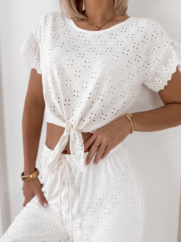 BLUZKA CAROLISSA BIAŁA