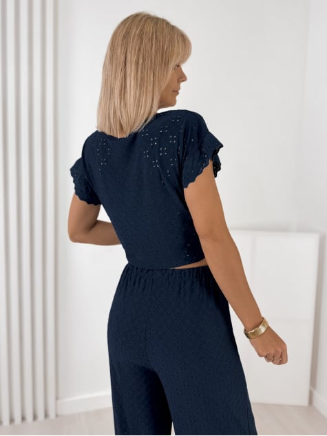 BLUZKA CAROLISSA GRANATOWA