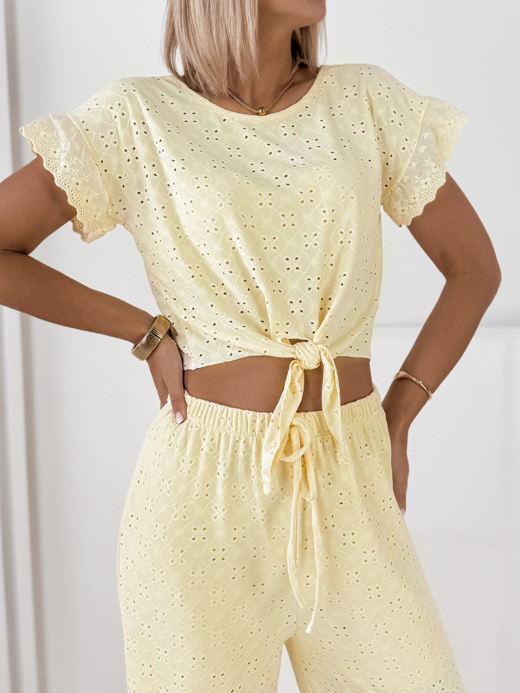 BLUZKA CAROLISSA ŻÓŁTA