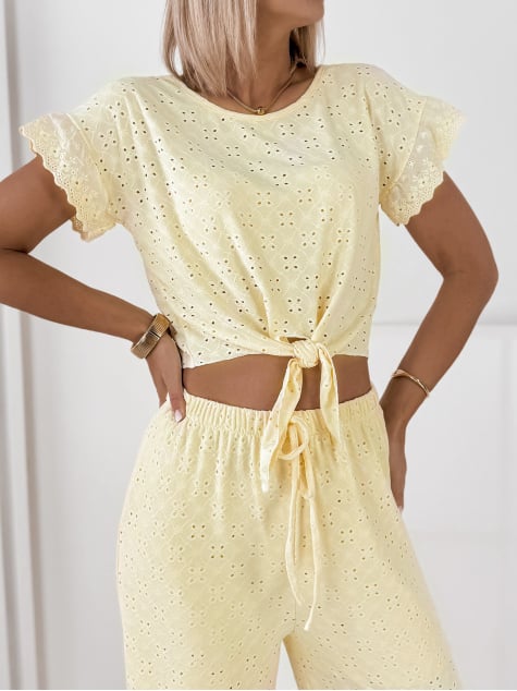 BLUZKA CAROLISSA ŻÓŁTA