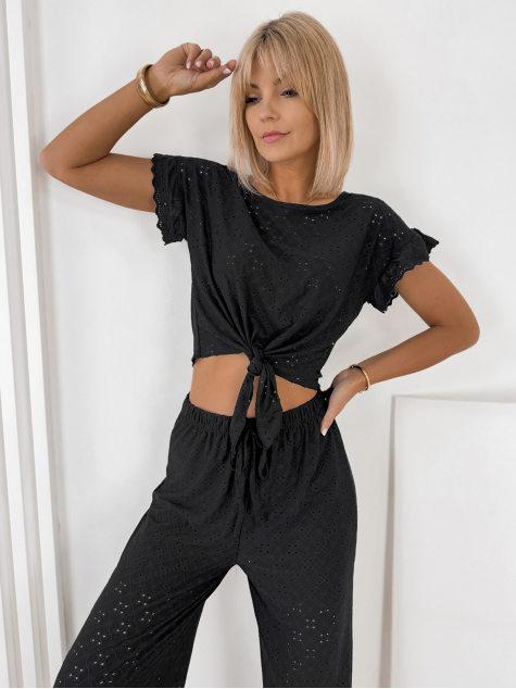 BLUZKA CAROLISSA CZARNA