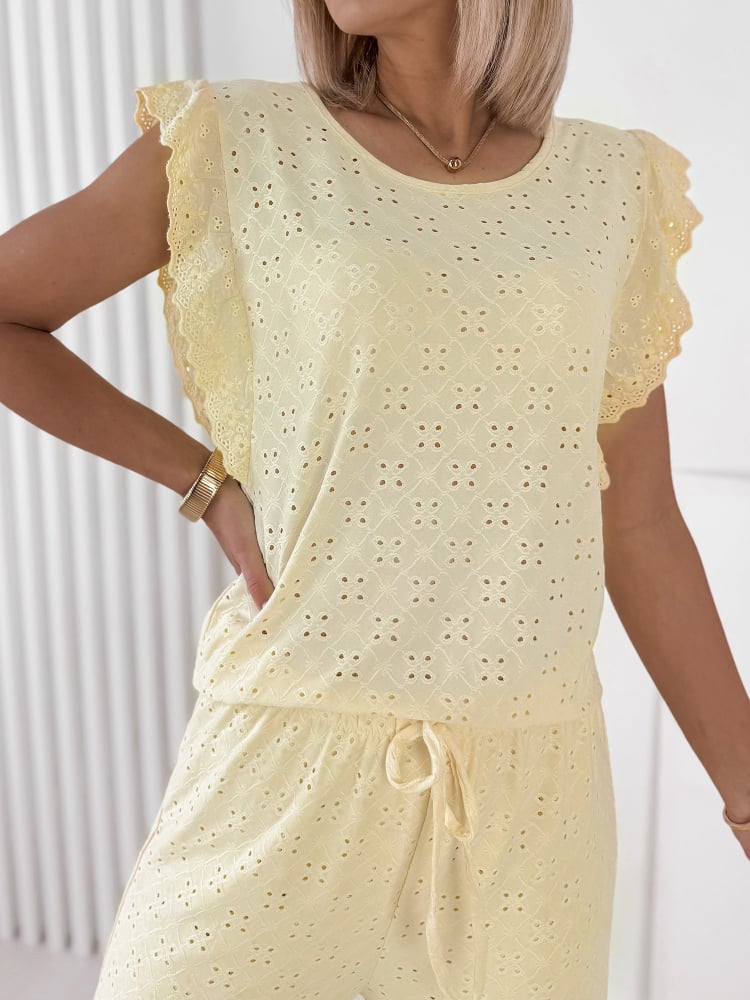 BLUZKA FLORIMA ŻÓŁTA