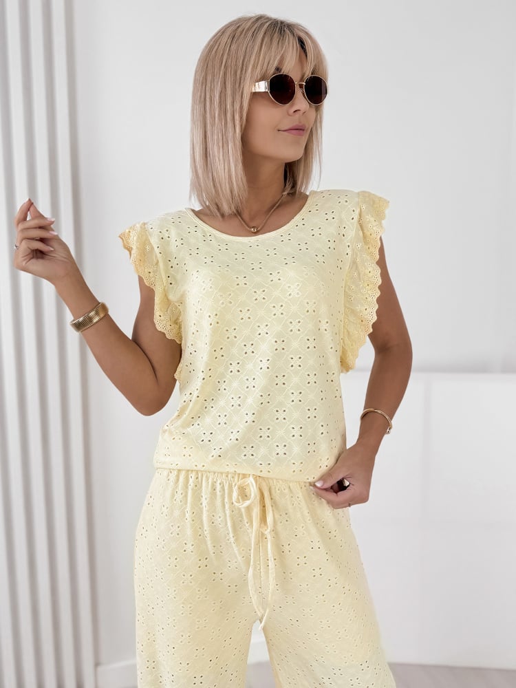 BLUZKA FLORIMA ŻÓŁTA