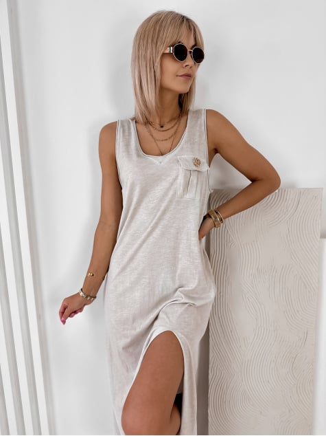 SUKIENKA TREVONA BEŻOWA