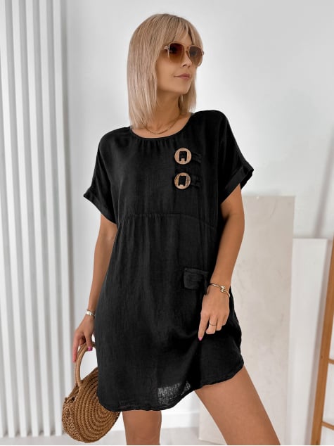 SUKIENKA TAORMIA CZARNA