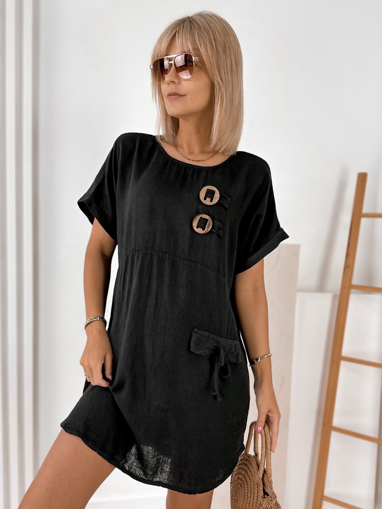 SUKIENKA TAORMIA CZARNA