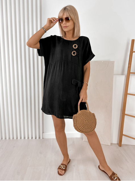 SUKIENKA TAORMIA CZARNA